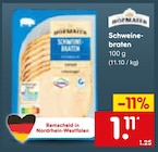 Aktuelles Schweinebraten Angebot bei Netto Marken-Discount in Wuppertal ab 1,11 €