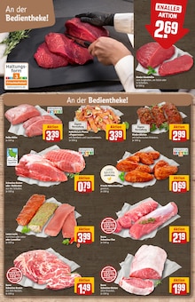 Rindfleisch im REWE Prospekt "Dein Markt" mit 42 Seiten (Hamburg)