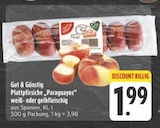Plattpfirsiche 'Paraguayos' bei E center im Burkardroth Prospekt für 1,99 €