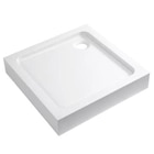 Brico Dépôt Andilly - Promo Receveur de douche acrylique carré 80x80cm blanc "DOMMEL" Promo Receveur de douche acrylique carré 80x80cm blanc "DOMMEL" à 89,00 € dans le catalogue Brico Dépôt à Andilly