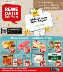 Supermarkt Prospekt von REWE Bielefeld REWE Prospekt: "Dein Markt", 29 Seiten, 05.12.2022 - 10.12.2022