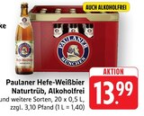 EDEKA - Hefe-Weißbier Naturtrüb, Alkoholfrei Angebot im Prospekt Hefe-Weißbier Naturtrüb, Alkoholfrei bei EDEKA im Prospekt "" für 13,99 €