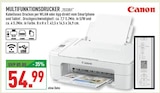 Multifunktionsdrucker TS3351 im Angebot bei Marktkauf in Wesel Multifunktionsdrucker TS3351 Angebote von Canon bei Marktkauf Wesel für 54,99 €