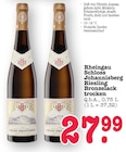 Rheingau Schloss Johannisberg Riesling Bronzelack trocken Angebote von Schloss Johannisberg bei E center Offenbach für 27,99 €