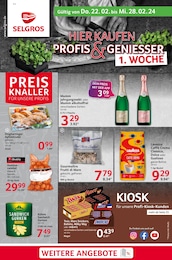 Selgros Prospekt für Krefeld: "cash & carry", 32 Seiten, 22.02.2024 - 28.02.2024