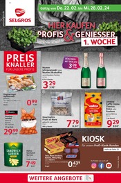 Aktueller Selgros Supermarkt Prospekt in Chemnitz und Umgebung, "cash & carry" mit 32 Seiten, 22.02.2024 - 28.02.2024