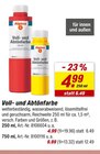 Voll- und Abtönfarbe für 4,99 € bei toom Baumarkt im Angebot Voll- und Abtönfarbe im aktuellen toom Baumarkt Prospekt