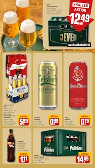 Jever im aktuellen REWE Prospekt (Bielefeld) Jever im REWE Prospekt "Dein Markt" mit 34 Seiten (Bielefeld)