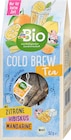 Cold Brew Tea mit Zitrone, Hibiskus & Mandarine von dmBio für 1,95 € bei dm-drogerie markt im Angebot Cold Brew Tea mit Zitrone, Hibiskus & Mandarine von dmBio im aktuellen dm-drogerie markt Prospekt