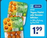 Vegane Falafel im ALDI SÜD Prospekt Vegane Falafel von MyVay im aktuellen ALDI SÜD Prospekt für 1,99 €