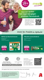Aktueller mea - meine apotheke Apotheken Prospekt in Veringenstadt und Umgebung, "Unsere September-Angebote" mit 4 Seiten, 01.09.2025 - 30.09.2025