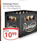 Pilsner Angebote von Radeberger bei GLOBUS Oberursel für 10,99 €