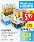 Extra von Corona für 5,49 € bei E center im Angebot Extra von Corona im aktuellen E center Prospekt