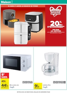 Promotion Canon dans le prospectus Carrefour, valable du 27/01/2026 au 09/02/2026 Promo Canon dans le catalogue Carrefour du moment à la page 83