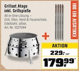 Grillset Atago inkl. Grillspieße  im aktuellen OBI Prospekt für 179,99 €