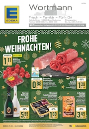 EDEKA Prospekt für Ense: "Aktuelle Angebote", 16 Seiten, 21.12.2024 - 24.12.2024