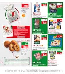 Promotion Burrata dans le prospectus Supermarchés Match, valable du 08/07/2025 au 20/07/2025 Promo Burrata dans le catalogue Supermarchés Match du moment à la page 7