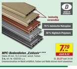 WPC-Bodendielen „Exklusiv“ Angebote bei toom Baumarkt Chemnitz für 23,37 €