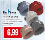 Herren-Beanie Angebote von Tony Brown by Stolz bei Kaufhaus Stolz Rostock für 6,99 €