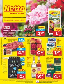 Getränke im Netto Marken-Discount Prospekt "Aktuelle Angebote" mit 50 Seiten (Würzburg)
