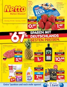 Saft im Netto Marken-Discount Prospekt "Aktuelle Angebote" mit 61 Seiten (Berlin)