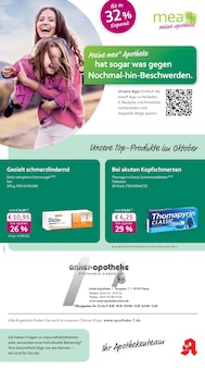 Aktueller mea - meine apotheke Prospekt "Unsere Oktober-Angebote" für Mainz Aktueller mea - meine apotheke Prospekt für Mainz mit  Seiten