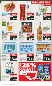 Bier im aktuellen Kaufland Prospekt (Münster) Bier im Kaufland Prospekt "Hier bin ich richtig" mit 56 Seiten (Münster)