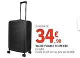 Valise pliable 55 cm env. à 34,90 € dans le catalogue E.Leclerc