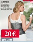 Heizgürtel im Angebot bei Woolworth in Lingen Heizgürtel Angebote bei Woolworth Lingen für 20,00 €