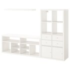 TV-Möbel, Kombination weiß von KALLAX / LACK für 229,97 € bei IKEA im Angebot TV-Möbel, Kombination weiß von KALLAX / LACK im aktuellen IKEA Prospekt
