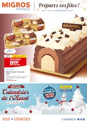 Catalogue Supermarchés Migros France en cours à Bons-en-Chablais et alentours, "Préparez vos fêtes !", 12 pages, 03/12/2024 - 15/12/2024