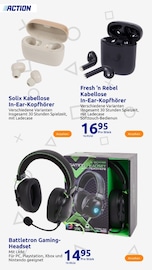 Aktueller Action Prospekt mit Headset, "kleine Preise, grosse Freude!", Seite 128