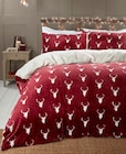 Parure de lit motif renne - B&M à Boulogne-Billancourt Parure de lit motif renne en promo chez B&M Boulogne-Billancourt à 28,99 €