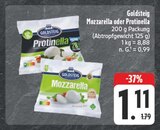 Mozzarella im Angebot bei EDEKA in Gera Mozzarella Angebote von Goldsteig bei EDEKA Gera für 1,11 €