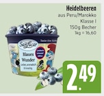 Blaues Wunder Heidelbeeren im E xpress Prospekt Blaues Wunder Heidelbeeren von SanLucar im aktuellen E xpress Prospekt für 2,49 €