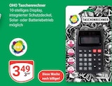 Taschenrechner im Angebot bei GLOBUS in Erfurt Taschenrechner Angebote von OHO bei GLOBUS Erfurt für 3,49 €