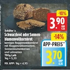 Schwarzbrot von Schäfer's für 3,70 € bei EDEKA im Angebot Schwarzbrot von Schäfer's im aktuellen EDEKA Prospekt