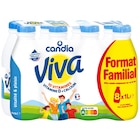 Lait U.H.T. Viva "Format Familial" - CANDIA en promo chez Carrefour Avignon à 10,98 €