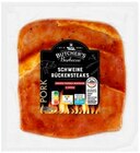 Aktuelles Schweine-Rückensteaks Angebot bei REWE in Gelsenkirchen ab 3,79 €