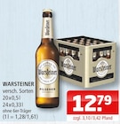 Pilsener Angebote von Warsteiner bei Getränke Oase Unna für 12,79 €