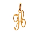 E.Leclerc - Pendentif alphabet en or jaune lettre H : offre du catalogue Promo Pendentif alphabet en or jaune lettre H à 86,00 € dans le catalogue E.Leclerc ""