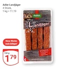 Landjäger von Adler für 1,79 € bei GLOBUS im Angebot Landjäger von Adler im aktuellen GLOBUS Prospekt