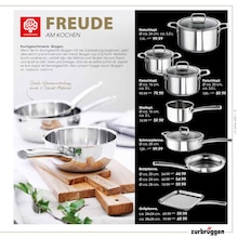 Pfanne im aktuellen Zurbrüggen Prospekt (Bremen) Pfanne im Zurbrüggen Prospekt "TREND - JOURNAL" mit 116 Seiten (Bremen)