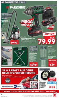 Staubsauger im Kaufland Prospekt "Hier bin ich richtig" mit 75 Seiten (Rostock)