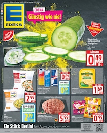 EDEKA Prospekt für Berlin mit 20 Seiten EDEKA Prospekt "Aktuelle Angebote" für Berlin, 20 Seiten, 06.10.2025 - 11.10.2025