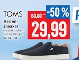 Herren-Sneaker Angebote von TOMS bei Kaufhaus Stolz Neubrandenburg für 29,99 €