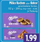 Choco Mini Stars Angebote von Milka bei EDEKA Gießen für 1,99 €