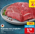Aktuelles Bugbraten vom Jungbullen Angebot bei Netto Marken-Discount in Augsburg ab 1,19 €