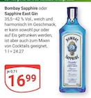Aktuelles Bombay Sapphire Angebot bei GLOBUS in Mannheim ab 16,99 €