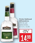 Aktuelles Edelbrand Williamsbirne Angebot bei Marktkauf in Offenbach (Main) ab 14,99 €